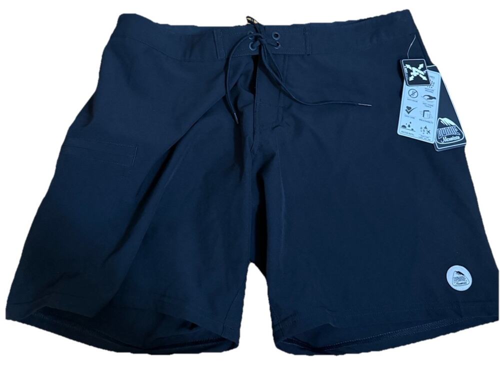 NWT BURKE Mountain Women’s Black Biker Hiking Shorts Size 5 Small